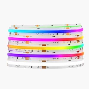 FCOB SPI RGBW WS2814 IC LED Strip Light 784LED/M Addressable Dream Color 10mm DC24V IP30 SK6812 High Flexible FOB COB Lights RA90